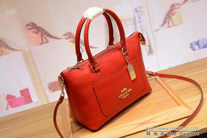 COACH蔻馳 C家女包 31466 31470新款餃子包 小號手提斜挎包  Chz1405